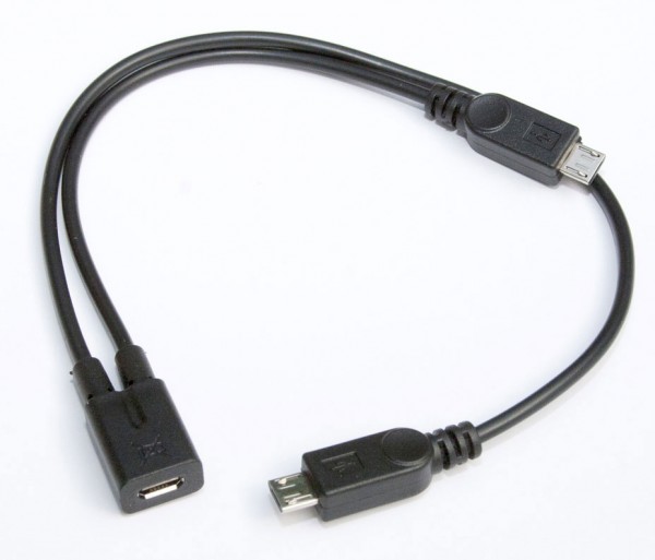 Micro USB Y Kabel